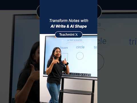 Digital Board for Teaching: Enhance Lessons with AI Write & AI Shape