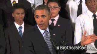 Barack Obama x India Arie  #BrothersKeeper