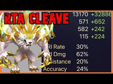 SPECIAL LEAGUE ESHIR CLEAVE! DMG FROM ARTIFACTS ON MOST UNITS!