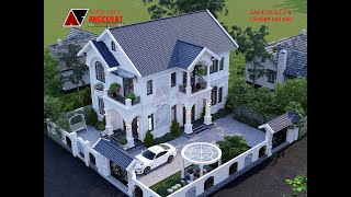 Nhà 2 tầng 110m2 Mái Thái thanh thoát – Nhà đẹp chẳng cần phô trương