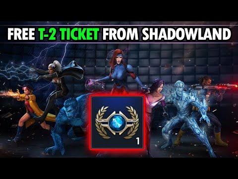Free T-2 Ticket From Shadowland - How Many Floors You Can Clear? - MARVEL Future Fight