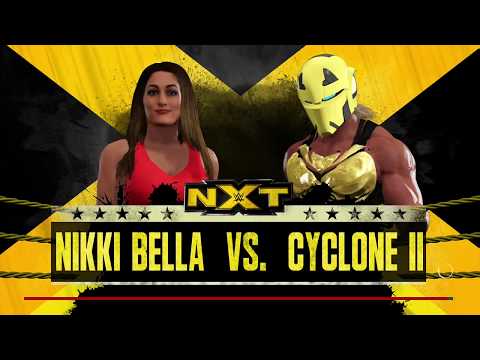 WWE 2K17 Nikki Bella vs Cyclone II