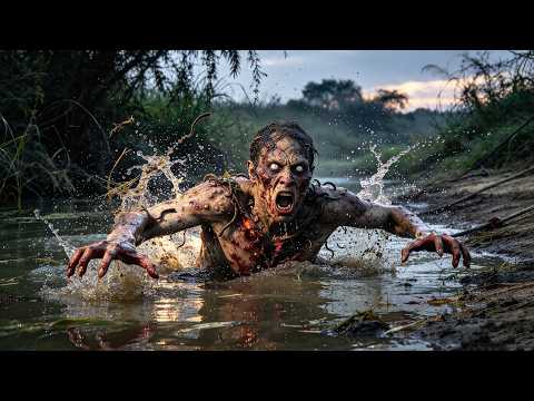 Undead Burst from Water and Attack! Fire Can't Kill Them&mdash;Worms Crawl Under Their Skin!