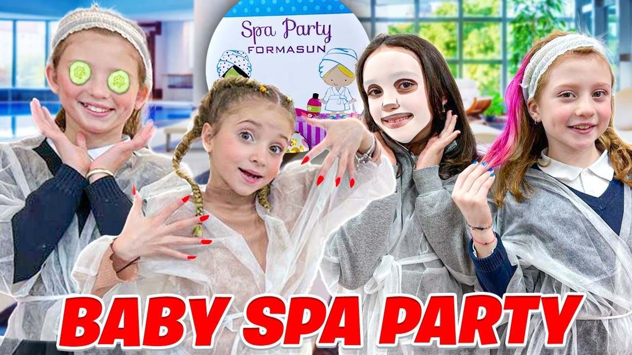 ANDIAMO ALLA SPA CON LE NOSTRE FAN BAMBINE! #mgfc #mammagiuliafigliachiara