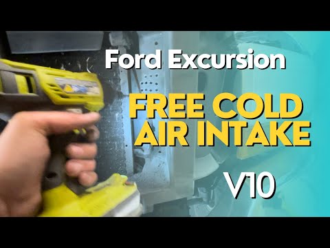 Free Cold Air Intake for V10 Excursion/Superduty