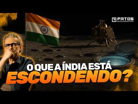 NASA em Choque com Achado da Índia na Lua!