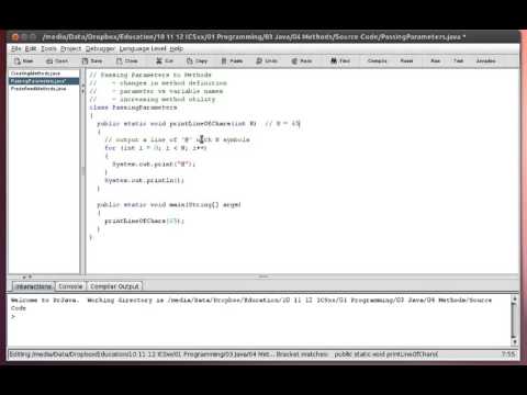 Java Methods Passing Parameters