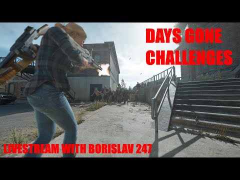 Days Gone Challenges - SURROUNDED RUN & A Few Other Challenges