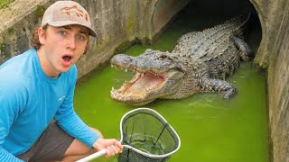 I Found a Sewer FILLED with Monsters!