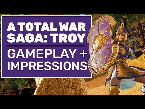A Total War Saga: Troy Gameplay And Impressions | Truth And Myth Go To War