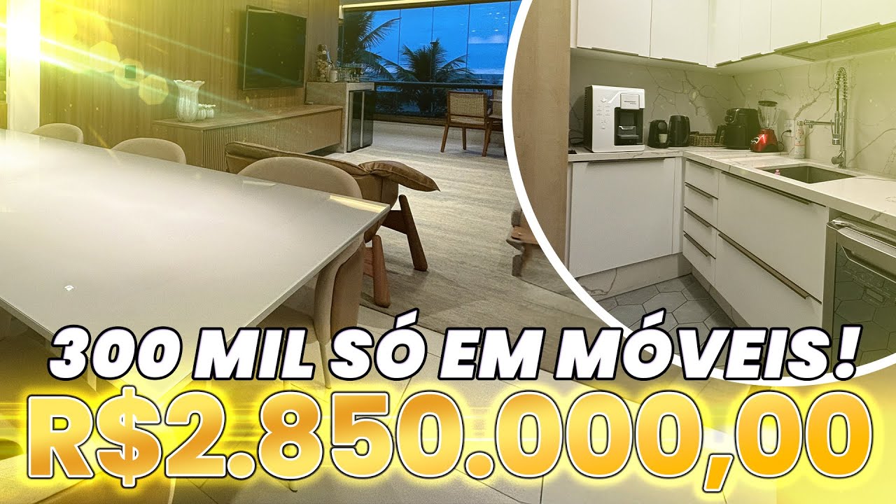 Apartamento Frente Mar com 4 Quartos, Reforma Premium e Sistema de Automação Total! - R$ 2.850.000