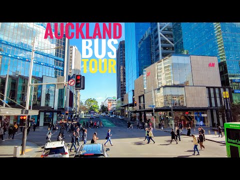 Auckland Double-Decker Bus Sightseeing Tour - Full Loop Journey