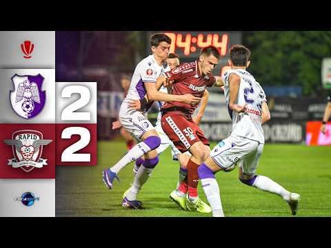 FC Argeş Piteşti 2-2 Rapid Bucureşti