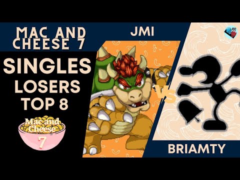 JMi (Bowser) vs UL Briamty (G&W) - SSF2 Losers Top 8 - Mac and Cheese 7