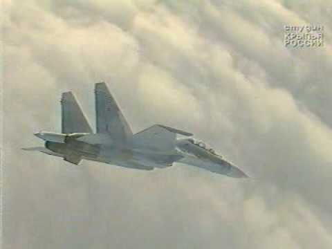 SU-27 and SU-35 aerobatics