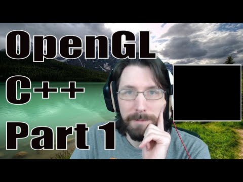 OpenGL Part 1 - NEW PROJECT SETUP - intro to glfw windowing, GL contexting, input callbacks