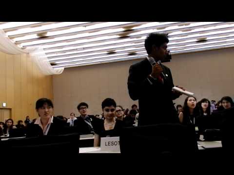 My Speech in 6 Languages at GMUN 2011, Incheon, Republic of Korea