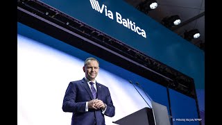 The President of the Republic of Poland at the opening ceremony of the Lithuanian section of Via ...