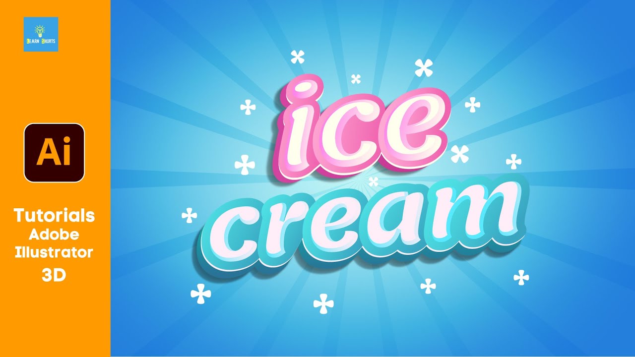 How to Create a Premium 3d Text Effect in Adobe Illustrator | Illustrator 2024 3D Text Effect