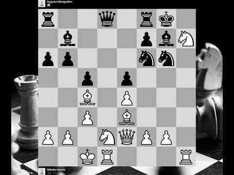 Wilhelm Steinitz vs Augustus Mongredien, Casual game, London ENG, 1862