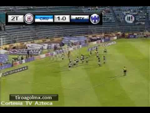 Cruz Azul vs Monterrey Apertura 2009 Jornada 3 2 0