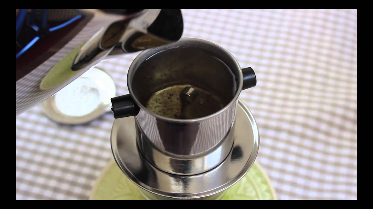 Trung Nguyen - Zubereitung des Kaffees