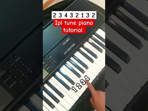 IPL TUNE PIANO TUTORIAL IPL MUSIC #ipl #iplmusic
