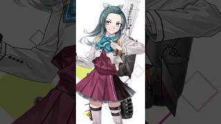 [艦これ]  1分間艦娘紹介 涼波 #Shorts #艦これ