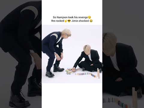 Namjoon rocked😎 Jimin shocked😂 #bts #shorts #namjoon #jimin #rm #jungkook