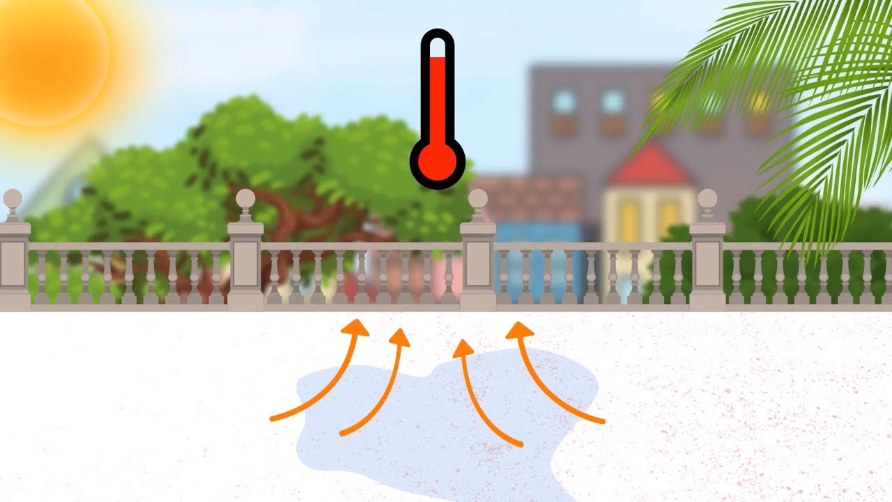 How Evaporation Causes Cooling