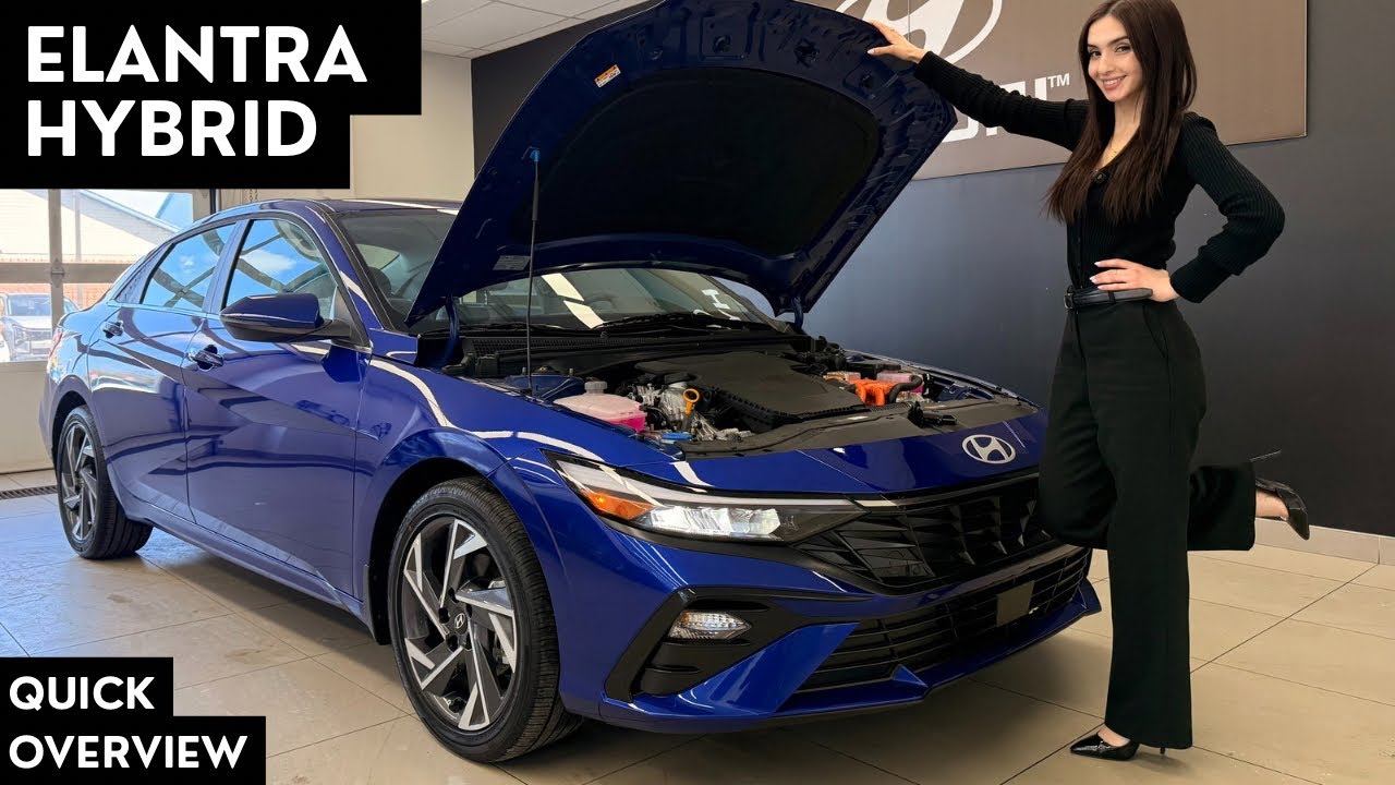 2026 Hyundai Elantra Luxury Hybrid - Quick Overview!