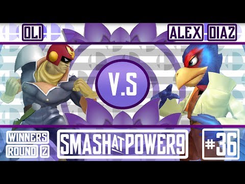 SAP9 #36 - oli (Falcon) VS Alex Diaz (Sheik) - Winners Round 2