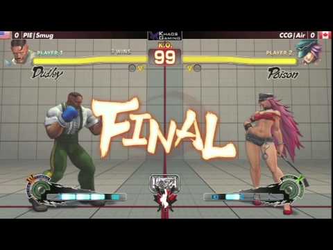 VA Quick Analysis Ultra Street Fighter 4 - Smug (Dudley) vs Air (Poison)