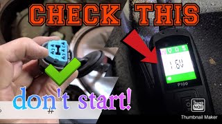 03-07 Honda Accord NO start fix repair cranks but doesn't turn over ,fuel pump ok, how to use relay