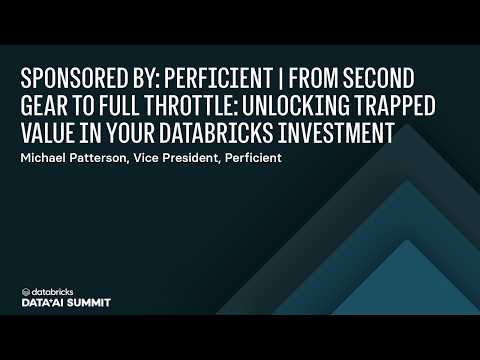Watch: Sponsored by: Perficient | From Second Gear to Full Throttle