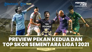 Preview Pekan Kedua dan Top Skor Sementara Liga 1 2021