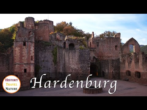 Mythen und Legenden - Die Geschichte der Hardenburg - Pfälzerwald - Burgruinen Deutschland