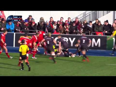 Anatomy of a Try - Chris Wyles vs Munster January 2015