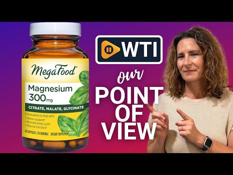 Magnesium 300 mg - Highly absorbable blend of Magnesium Glycinate - WTI product video review