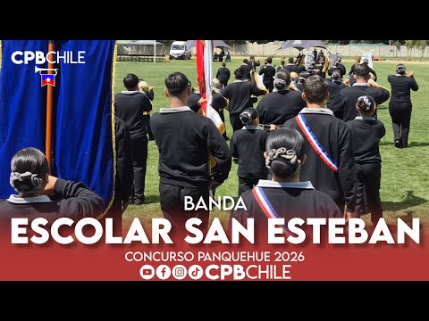 Banda Escolar San Esteban de la Escuela Pablo Neruda - Concurso Panquehue 2026