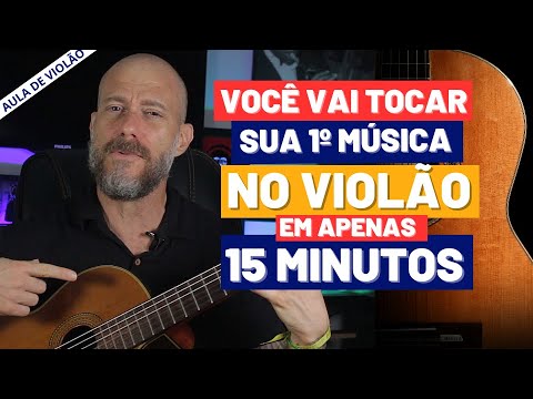 Aula de Violão Sua primeira música em apenas 15 minutos