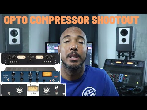 Opto compressor shootout: Lin2a, Warm Audio WA-1B, Manley ELOP