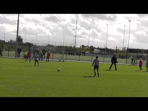 29 sept 2012 VV De Meern E5 - VV De Dreef E1 com 3-2 Doelpunt De Dreef