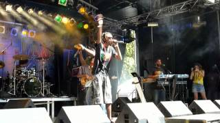 Black Dillinger and Crosby on Stage ,Reggae Jam Bersenbrück  2012