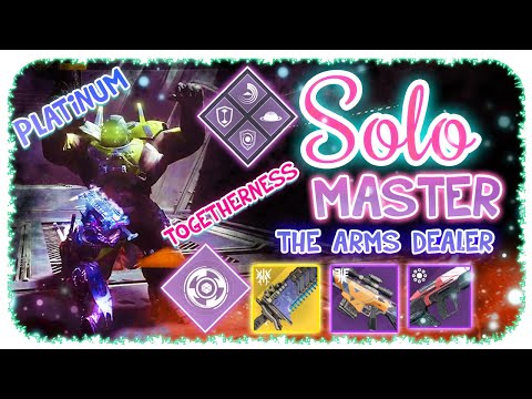 Solo 1330 Ordeal Master Nightfall Titan - The Arms Dealer - Destiny 2 - Commentary