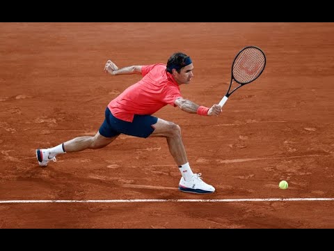 Tennis Federer slogs past Koepfer in late night battle