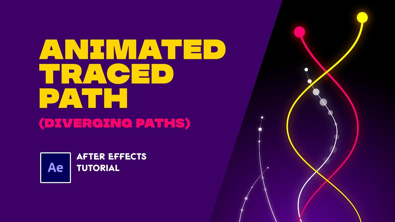 Animated Traced Path. After Effects Tutorial