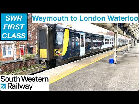 South Western Railway in First Class | Weymouth to London | Class 444