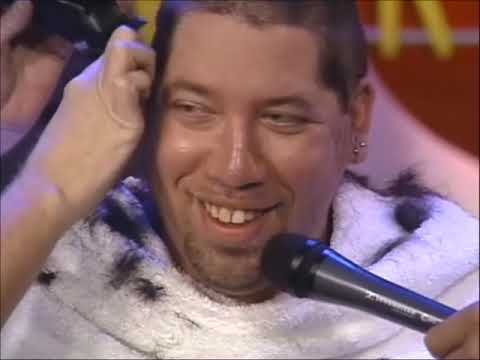 High Pitch Erik Gets Head Shaved By Gary The Retard 7-25-2001