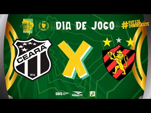 Copa Nordeste de Futsal | Ceará x Sport Club do Recife | 3ª Rodada | Ao Vivo